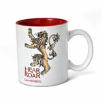 Lannister white ceramic mug