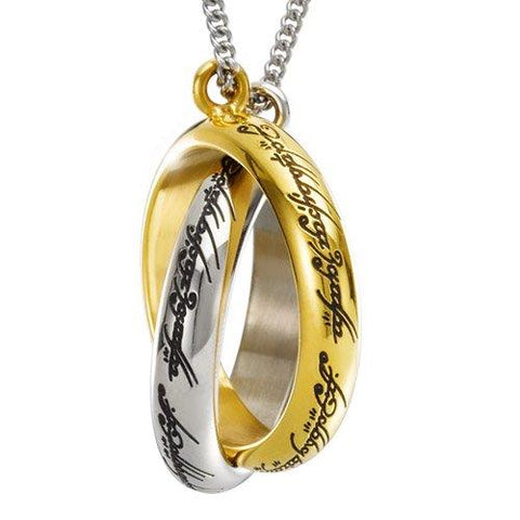 One ring entwined necklace