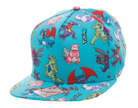 Pokemon character print cap