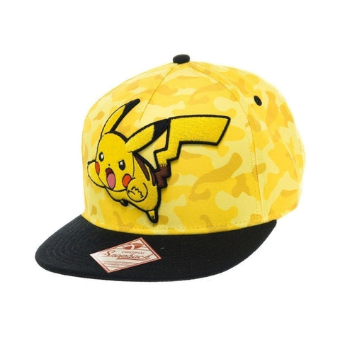 Pikachu Pokemon camo cap
