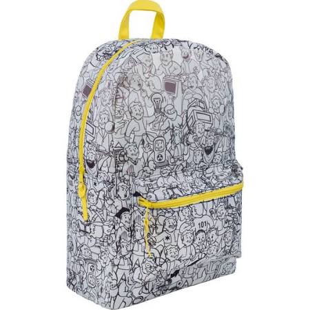 Fallout print backpack