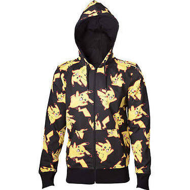 Pikachu print hoodie 2XL
