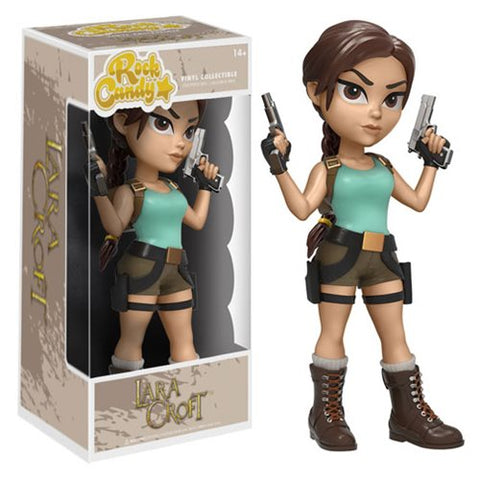 Lara Croft rock candy figure