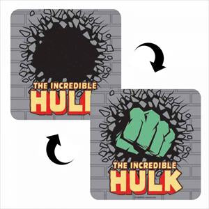 Hulk lenticular coaster