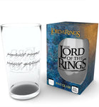 Lord of the rings glass