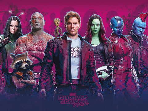 GOTG2 Characters Canvas