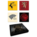 Game of thrones set of house coasters
