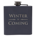Winter is coming hip flask