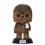 Flocked Chewbacca w/Porg exc