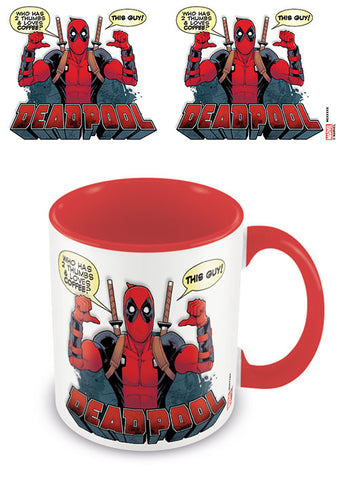 Deadpool 2 thumbs mug