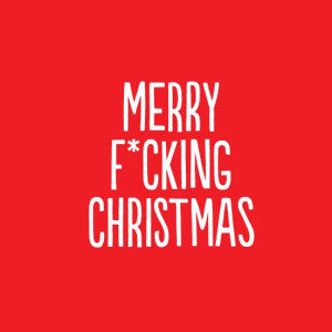 Merry fucking Christmas card