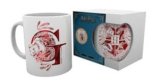 Gryffindor monogram mug