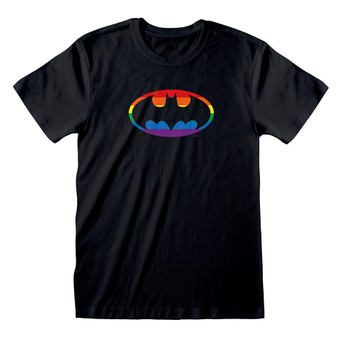 Batman logo Pride T-shirt Large