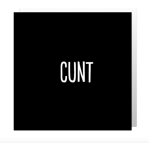 Cunt card