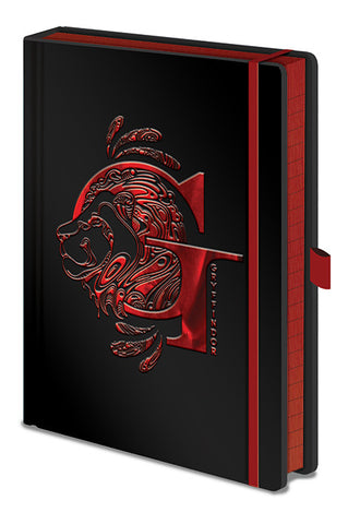 Gryffindor foil premium notebook