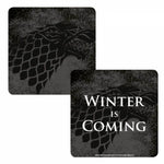 GOT Stark winter lenticular coaster