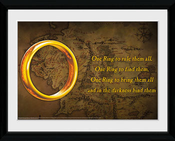 The One Ring Framed Print
