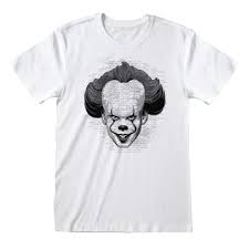 IT Chapter 2 BW Face T-Shirt L