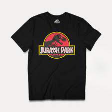 Jurassic Park Original logo T-shirt Med