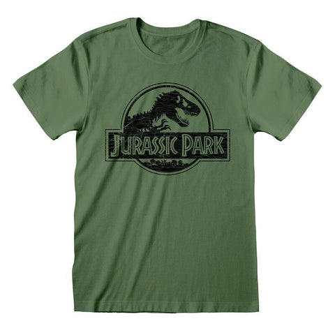 Jurassic Park Mono logo T-shirt Medium