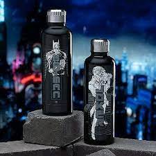 Batman/Joker metal water bottle