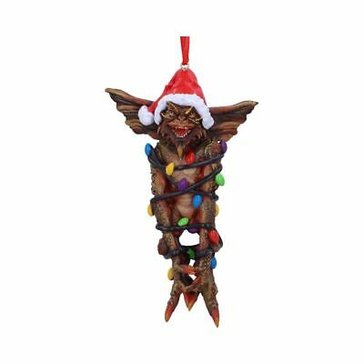 Gremlins Stripe in stocking hanging ornament
