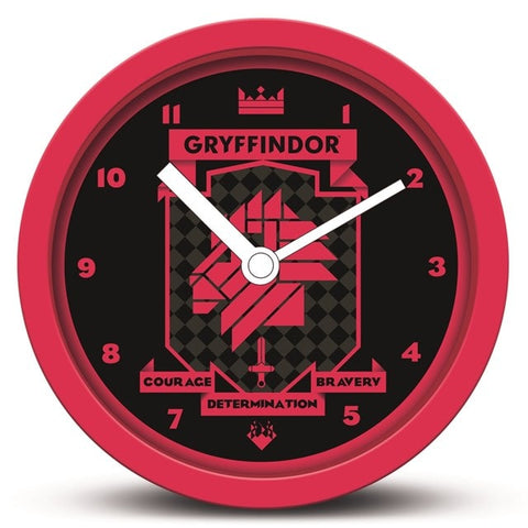 Gryffindor desk clock