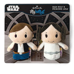 Itty bitty Han and Leia