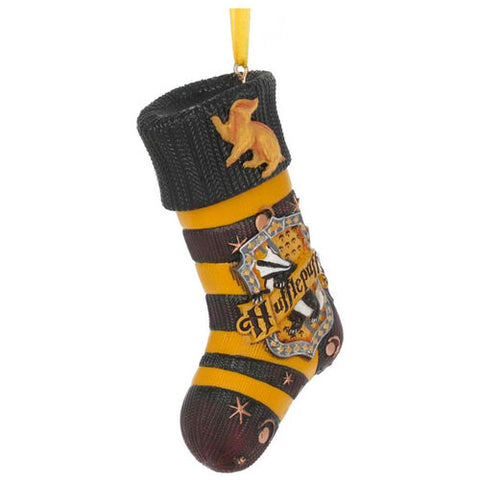 H.P Hufflepuff hanging stocking ornament