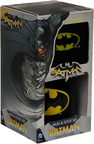 Batman sock and mug gift set