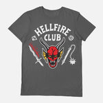 Hellfire Face Grey T-Shirt S