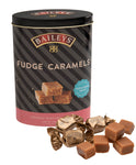 Baileys Irish cream fudge in tin