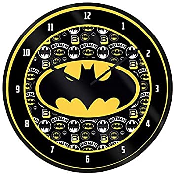 Batman logo wall clock