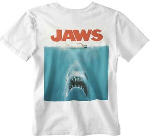 Jaws poster T-shirt medium