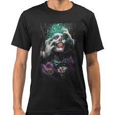 Joker Zombie T-shirt Large