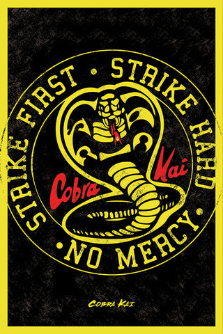 Cobra Kai Emblem Poster