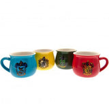 Harry Potter house small mugs set