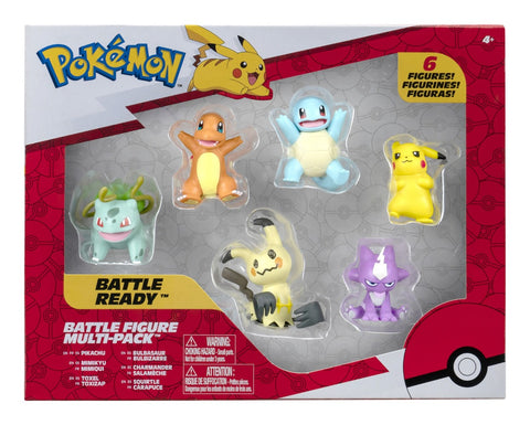 Pokemon Figure battle pack of 6