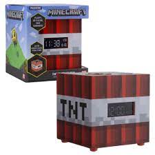 Minecraft TNT alarm clock