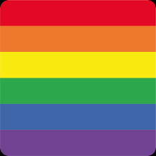 Pride colour coaster