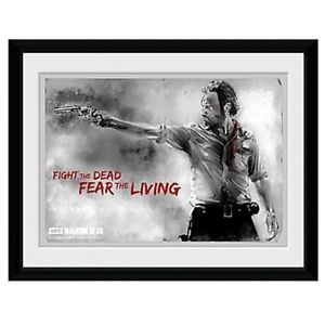 Walking Dead Rick Framed Print
