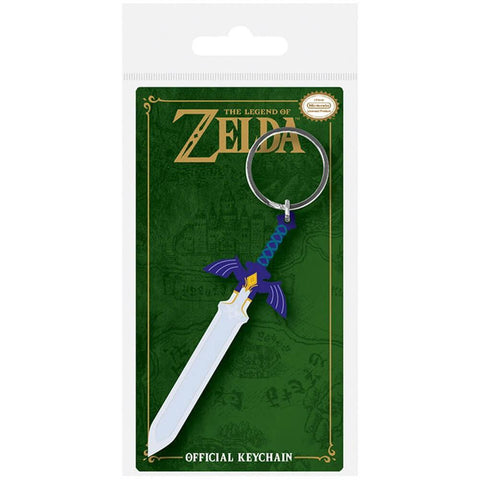 Zelda sword keyring