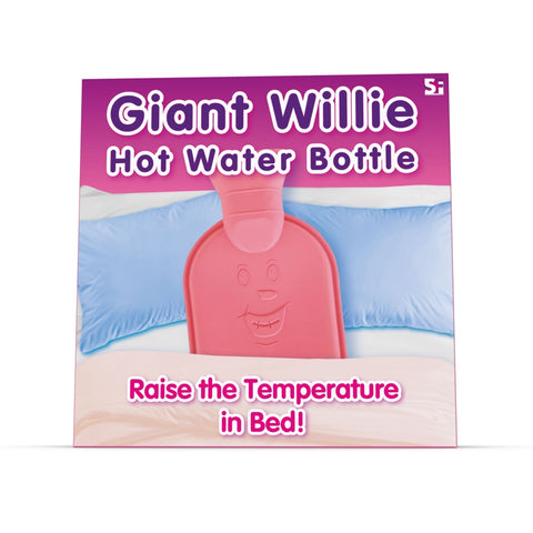 Giant Willie hot water bottle