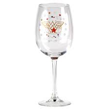 Wonder Woman wine glasses